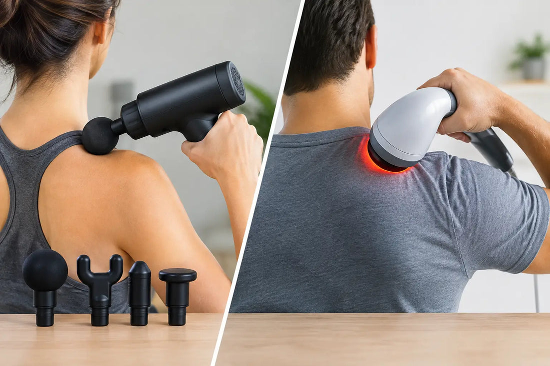 Massage Gun Versus Heated Massager Compared